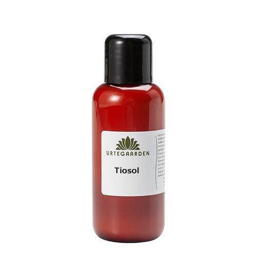 Urtegaarden Tiosol 100ml - Effektivt solfilter til huden