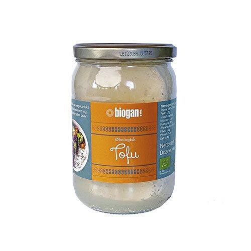 Biogan Økologisk Tofu Natur 500g - Nyhed!