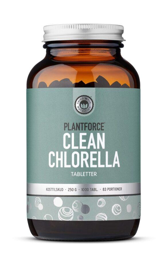 Plantforce Chlorella Clean 1000 Tab - Ren Sundhed!