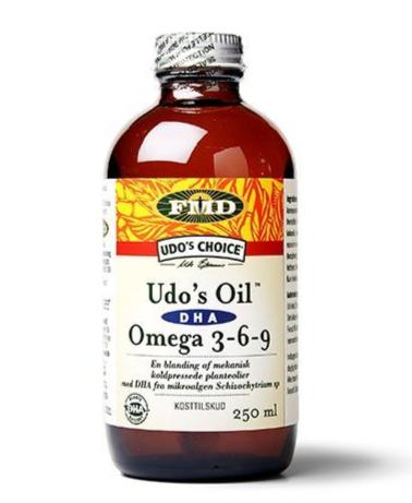 Udo's Choice DHA Olieblanding 250ml - Omega 3-6-9