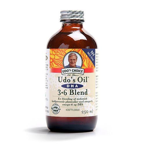 Udo's Oil DHA Omega 3-6-9 - 250 ml Planteolie