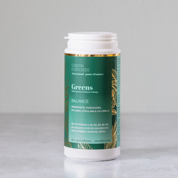 Grønne Guder Balance Greens 130 G - Økologisk Næring