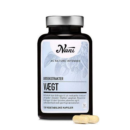 Nani Vægt - Kosttilskud til Vægttab 120 kapsler