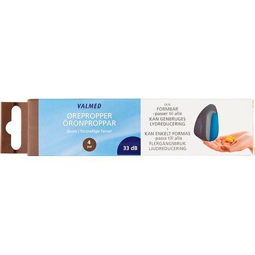 Valmed ørepropper - 4 par i nyheder!
