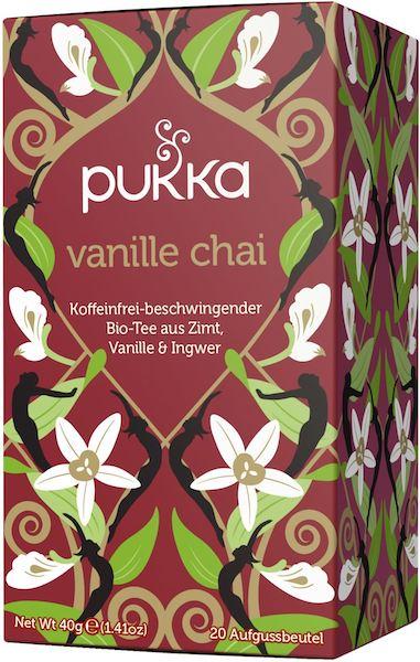 Pukka Vanilje Chai Te - 20 Breve - Økologisk Kvalitet