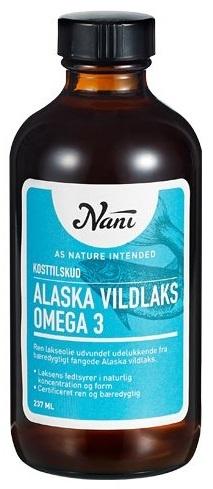 Nani Omega 3 Lakseolie fra Alaska - 237 ml