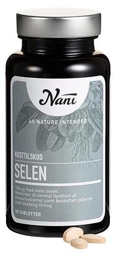 Nani Selen 90 Tab - Styrk dit immunforsvar naturligt!