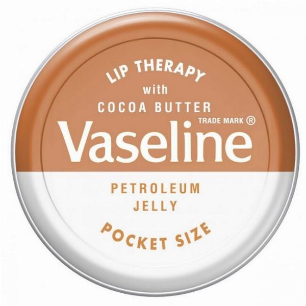 Vaseline Læbepomade med Kakaosmør – Pocket Størrelse