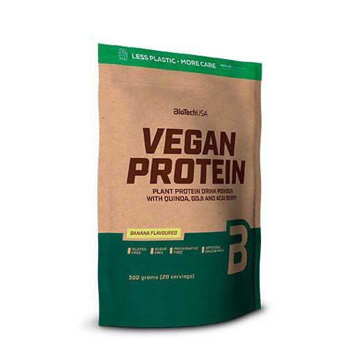 Biotech Vegansk Proteinpulver med Banan - 500g