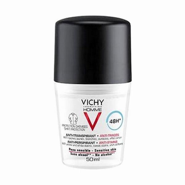 Vichy Homme Deo Roll On - Anti Transpirant 50 Ml
