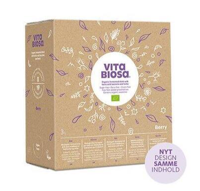 Vita Biosa Bær Økologisk Fermenteret Drik 3l
