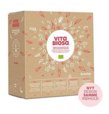 Vita Biosa Hyben Økologisk Drik 3l - Fermenteret Skønhed