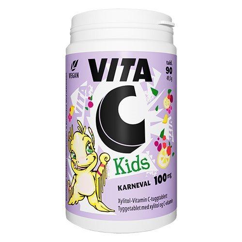 Vitabalans Vita C Kids 90 tabletter - Tyggetabletter med C-vitamin