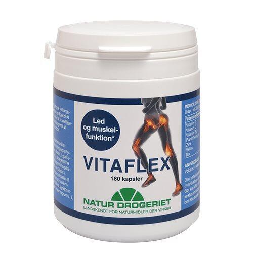 Vitaflex kapsler til led og muskler - 180 stk.