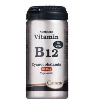 Camette Vitamin B12 90 tabletter - Energi og velvære
