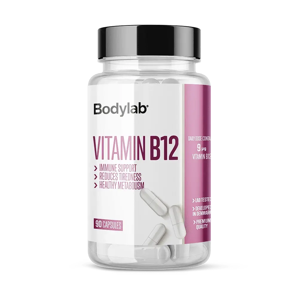 Bodylab Vitamin B12 - Styrk dit velvære med 90 stk.