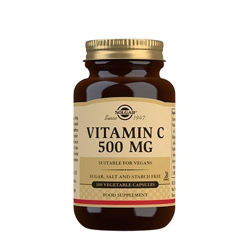 Solgar Vitamin C 500mg - 100 kapsler til skønhed