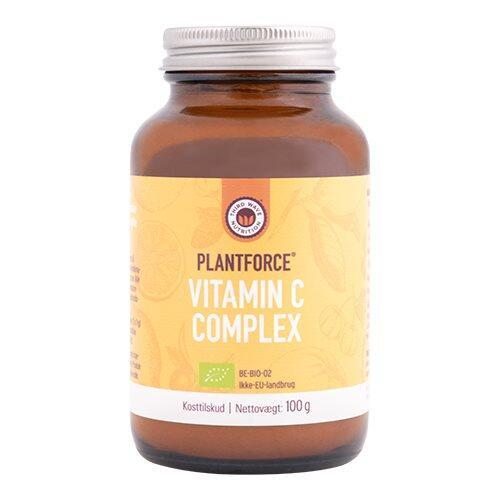 Plantforce Vitamin C Complex - Økologisk Pulver 100g