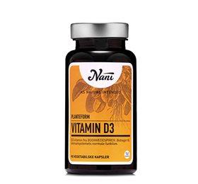 Nani Vitamin D3 Planteform - 90 Kapsler til Sundhed