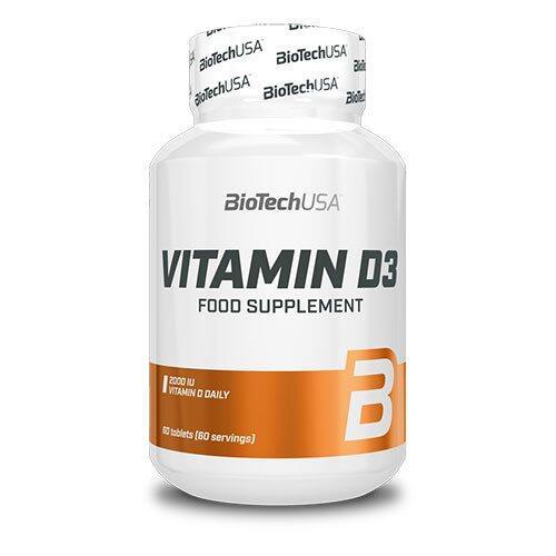 Biotech Vitamin D3 Tabletter 60 stk - Styrk dit D-vitamin!