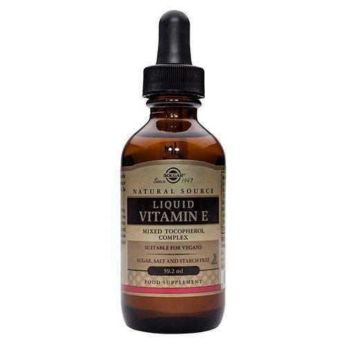 Solgar Flydende E-vitamin 59ml - Skønhedstilskud