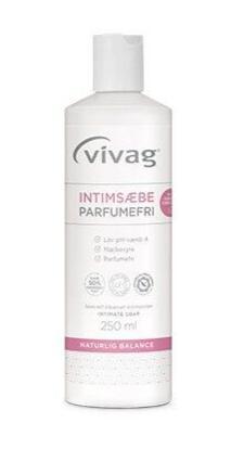Vivag Intimsæbe Uden Parfume 250ml - Daglig Velvære