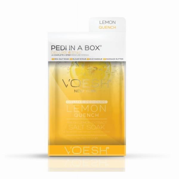 Voesh Pedi In A Box - Lemon Quench Fodpleje Tilbud