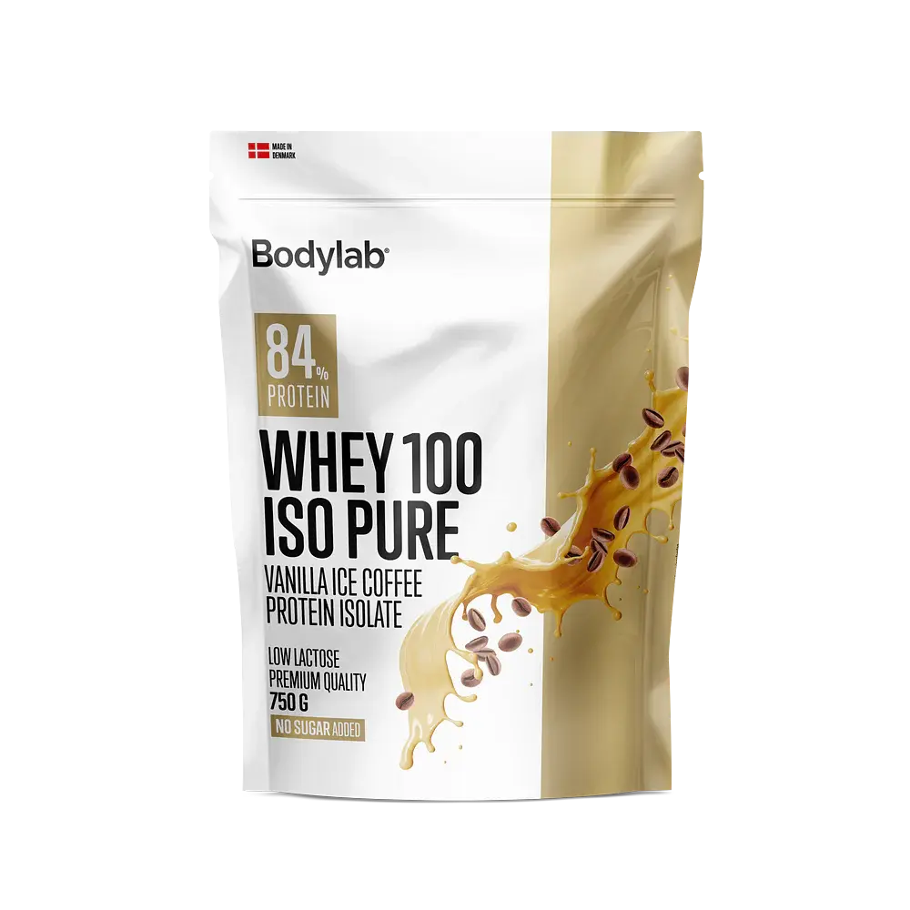 Bodylab Whey 100 Iso Pure - Vanilje Iskaffe 750g