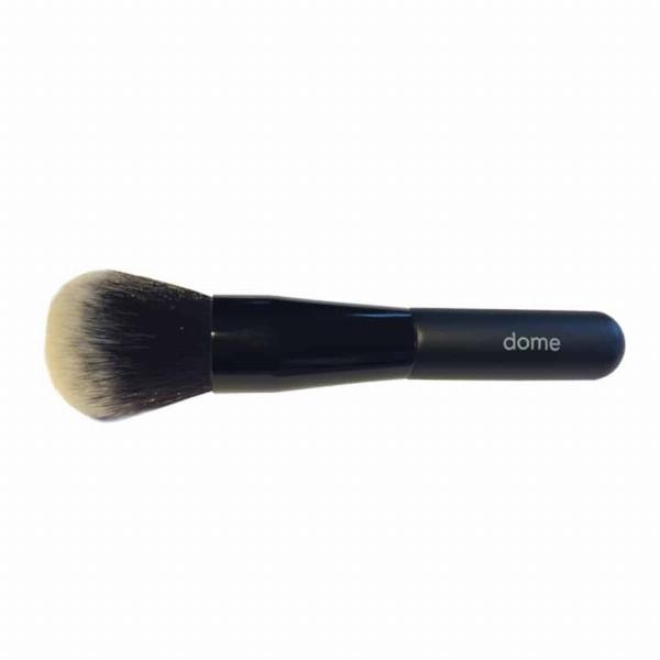 Mineralogie Makeupbørste Dome med Hvide Hårspidser