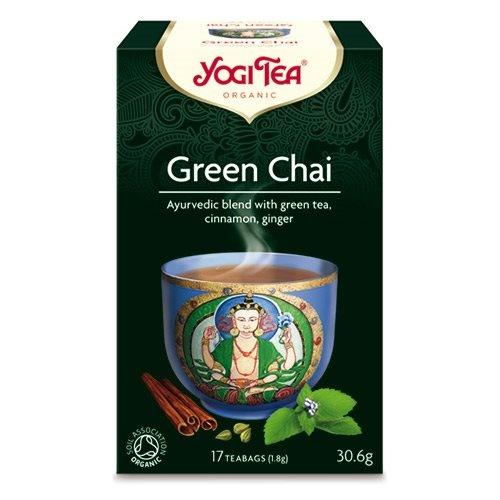 Yogi Tea Grøn Chai - Økologisk Te med Chai Smag