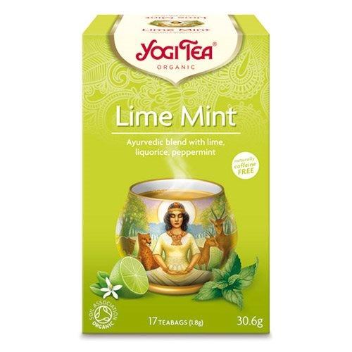 Yogi Te Lime Mint Økologisk Urte Te - 17 Breve