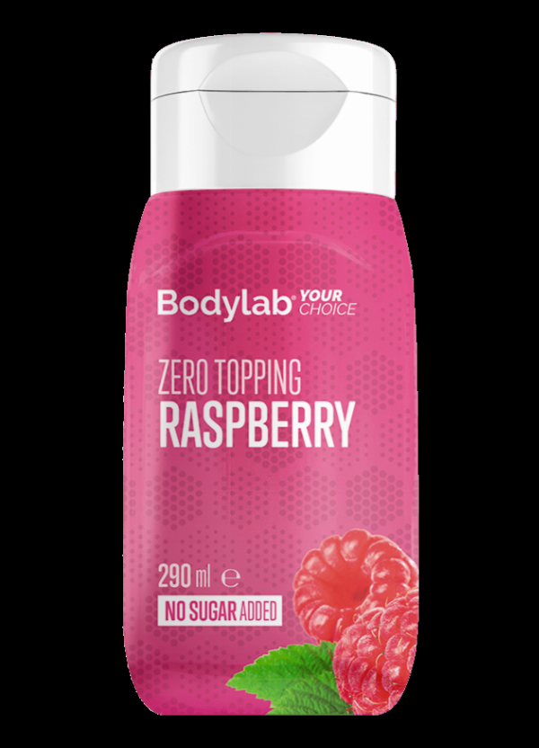 Bodylab Zero Topping 290 Ml - Hindbær Delight