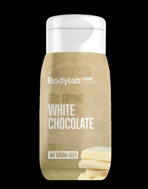 Bodylab Zero Topping 290 Ml - Hvid Chokolade Delikatesse