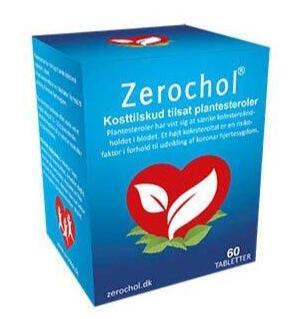 Zerochol 60 tabletter - Naturligt kosttilskud til kolesterol