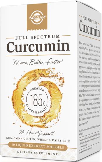 Solgar Full Spectrum Curcumin 30 Kapsler