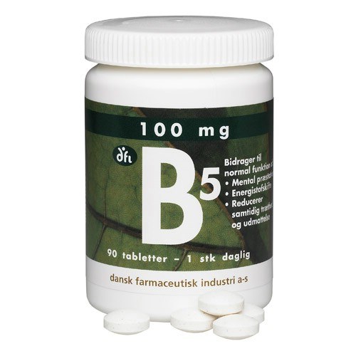 B5 Depottablet 100 Mg 90 Tabletter