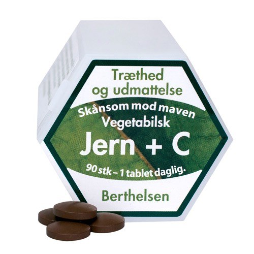 Berthelsen Jern Med C 90 Tabletter