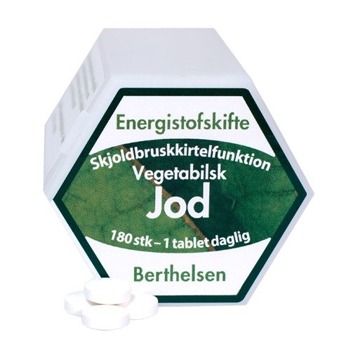 Jod 225 Mcg Berthelsen 180 Tabletter