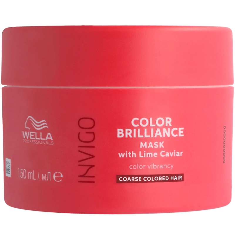 Wella Professionals Invigo Color Brilliance Vibrant Color Mask For Thick Hair 150 Ml