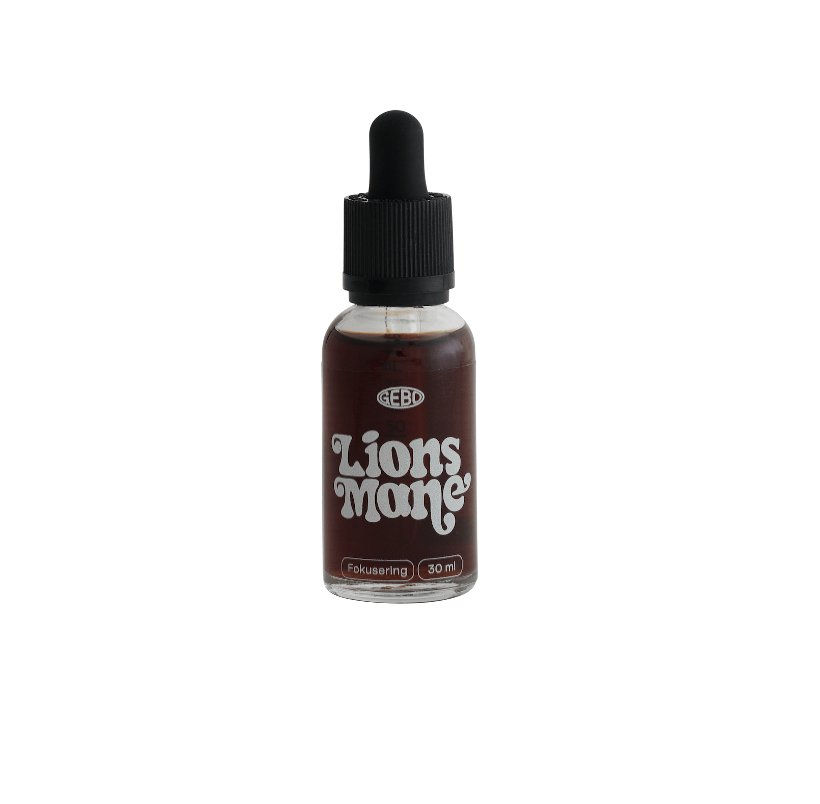Gebo Lions Mane  Danskproduceret økologisk Svampeekstrakt   30 Ml