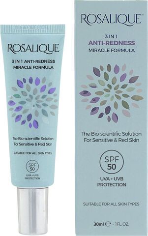 Rosalique 3 In 1 Anti Redness Spf 50