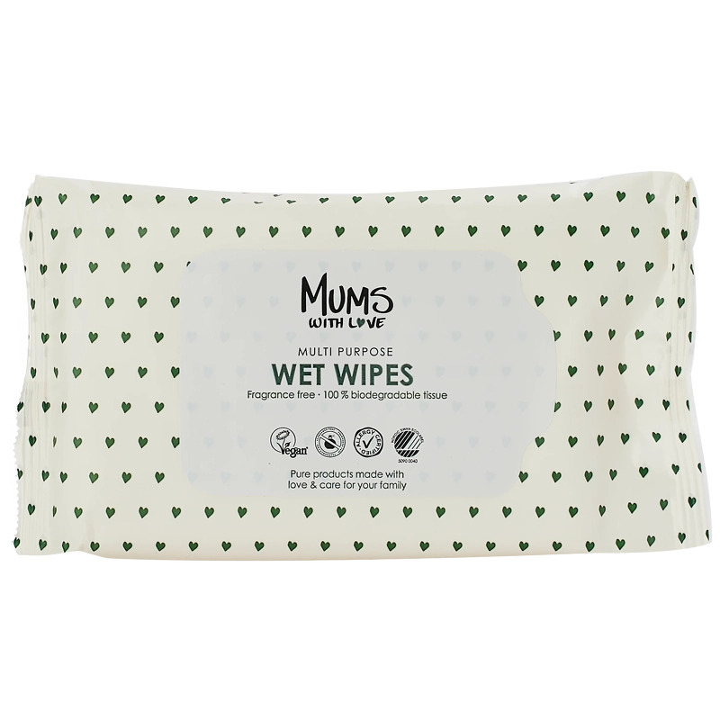 Mums With Love Wet Wipes 30 Pcs