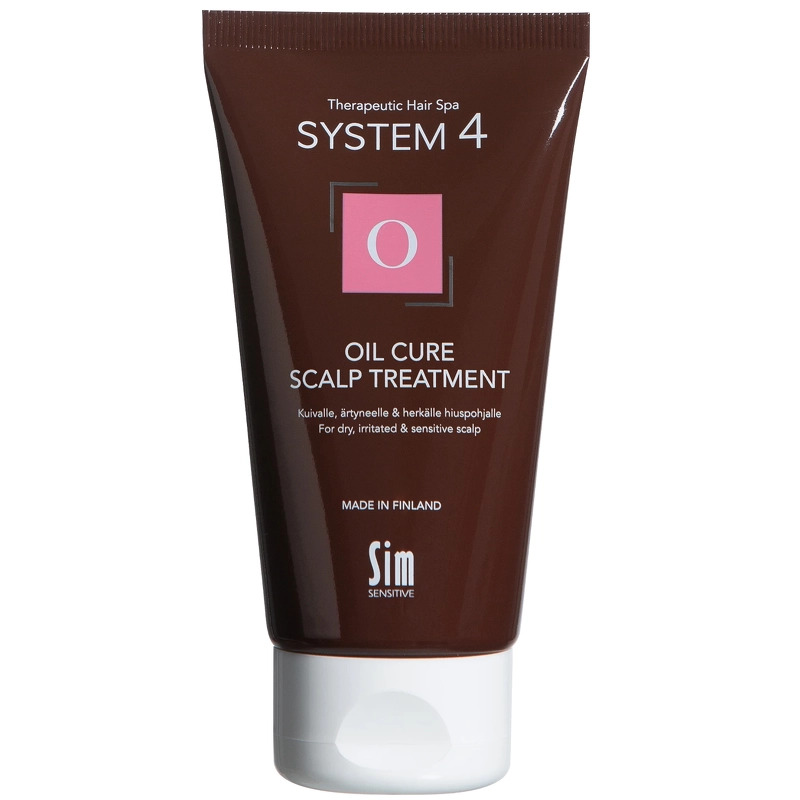 System 4 O Oil Cure Hair Mask For Dry Sensitive Scalp 75 Ml