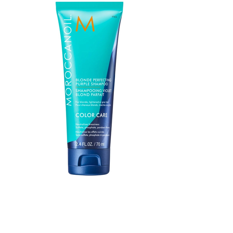Moroccanoil Blonde Perfecting Purple Shampoo 70 Ml