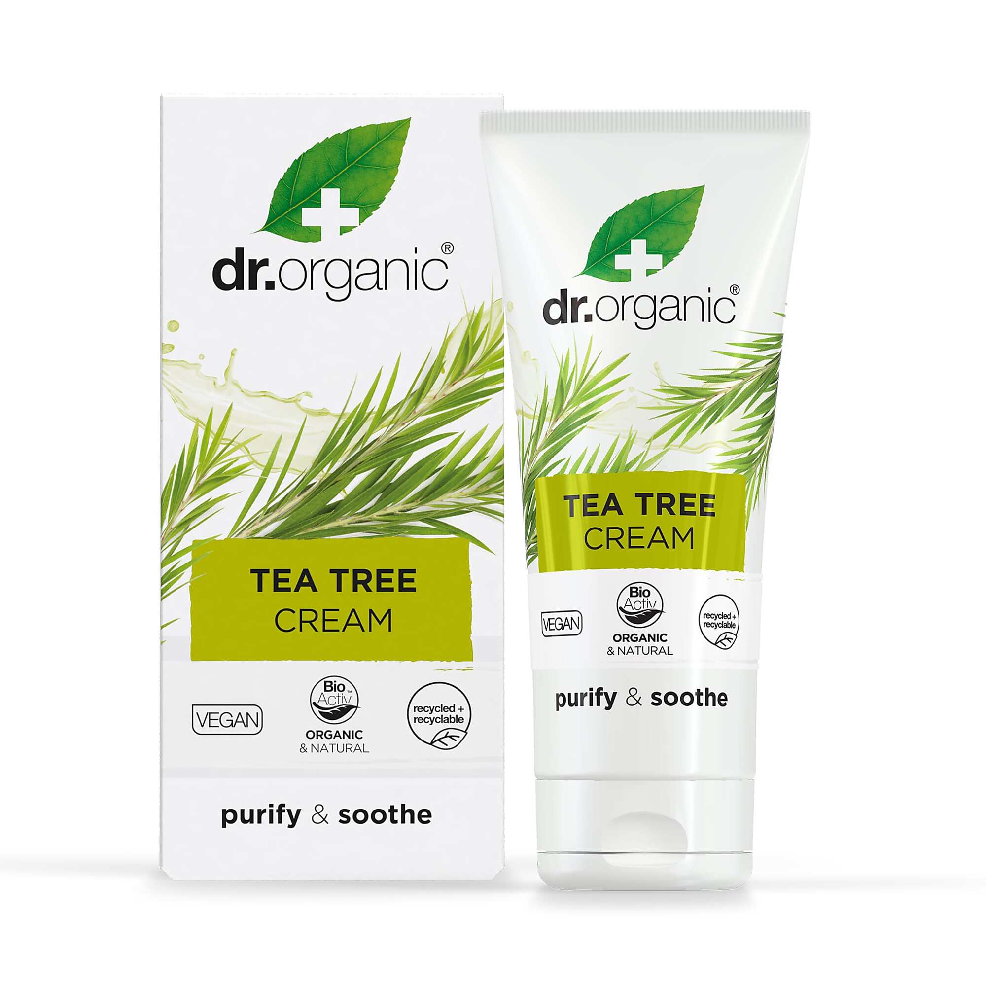 Antiseptisk Cream Tea Tree Dr Organic 50 Ml