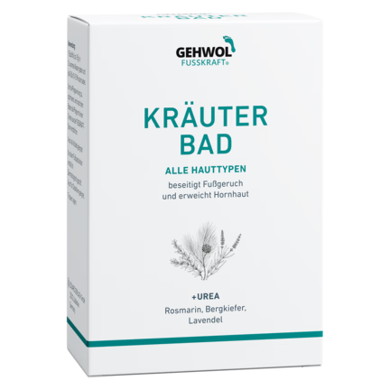 Gehwol Fusskraft Herbal Bath Grøn 400 G