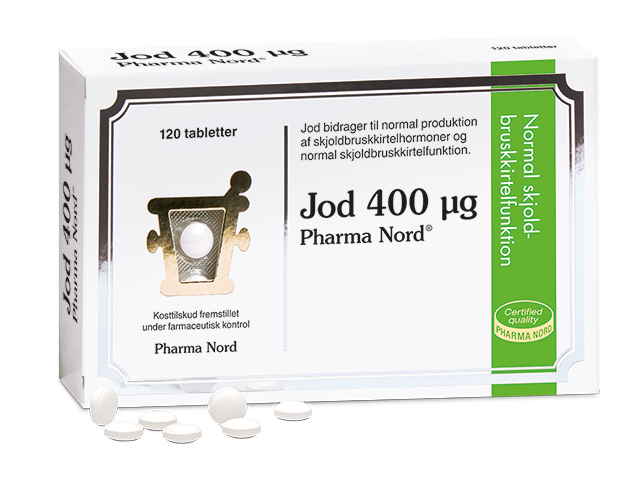 Jod 400 G Pharma Nord 120 Tabletter