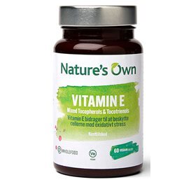 Vitamin E Mixed Tocopherols   Tocotrieno   60 Kapsler