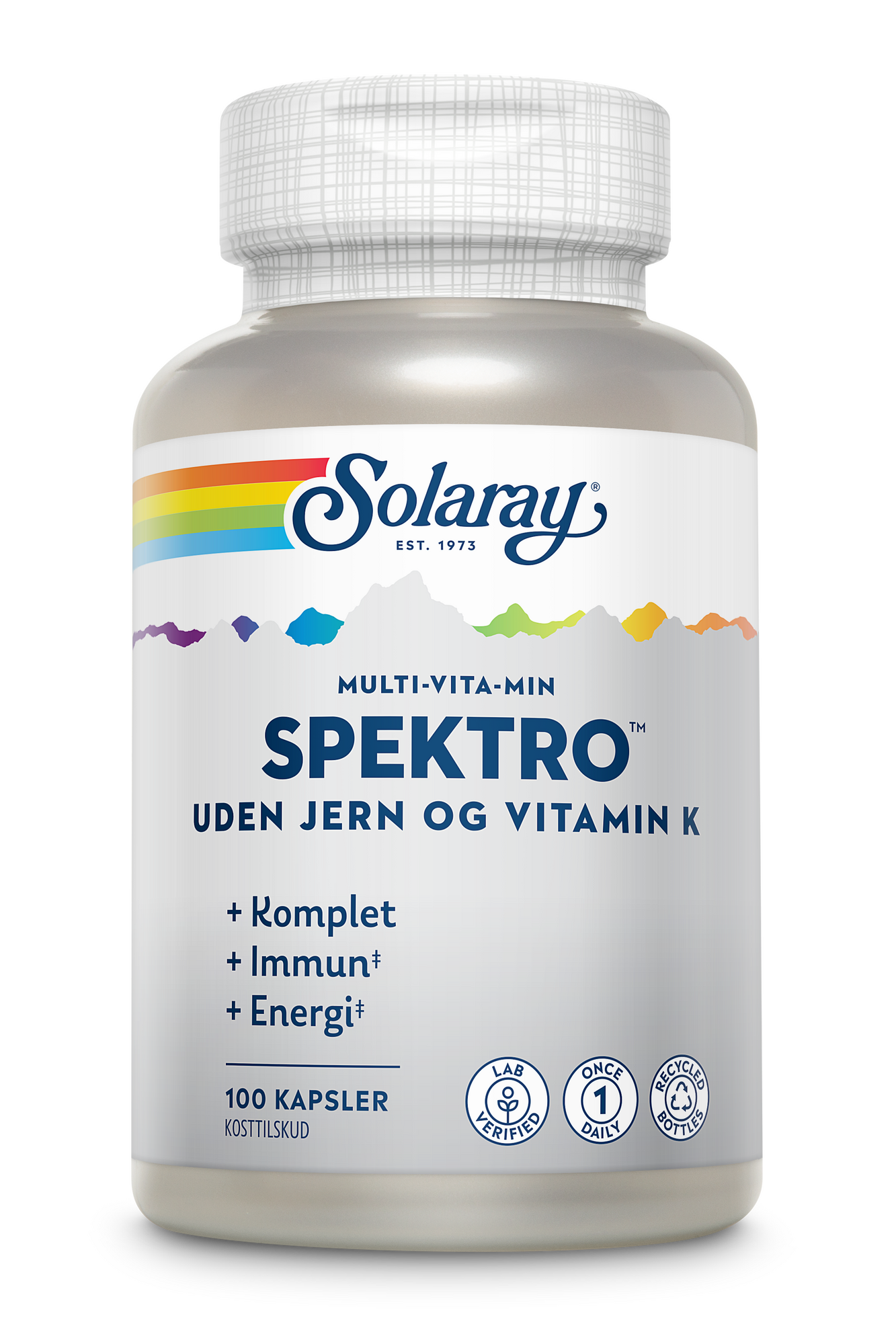 Spektro Uden Jern Og Vitamin K 100 Kapsler