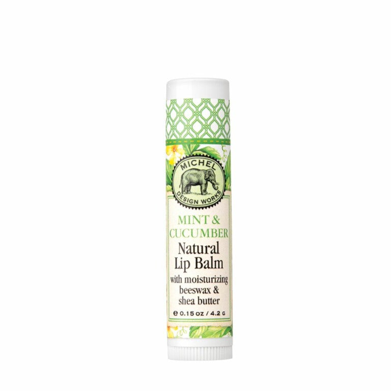 Michel Design Natural Lip Balm   Mint And Cucumber